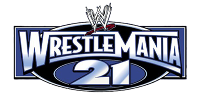 Wrestle Mania 21 - Clear Logo Image