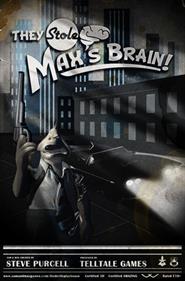 Sam & Max 303: They Stole Max's Brain! - Fanart - Box - Front