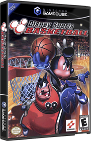 Disney Sports: Basketball - Box - 3D Image