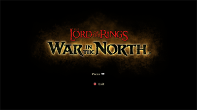 The Lord of the Rings: War in the North - Screenshot - Game Title Image