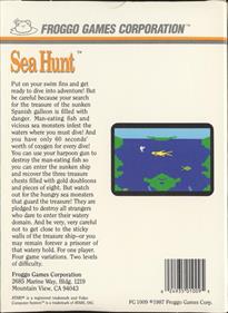 Sea Hunt - Box - Back Image