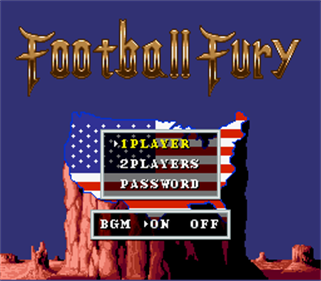 Football Fury - Screenshot - Game Title Image