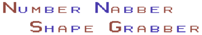 Number Nabber, Shape Grabber - Clear Logo Image
