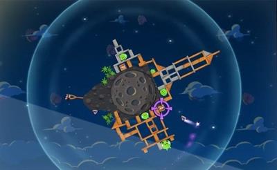 Angry Birds Space - Screenshot - Gameplay Image