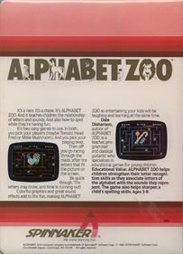 Alphabet Zoo - Box - Back Image