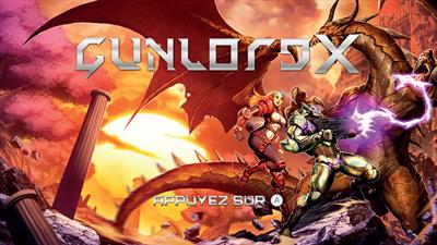 Gunlord X - Screenshot - Game Title Image