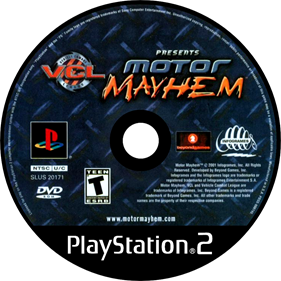 Motor Mayhem: Vehicular Combat League - Disc Image