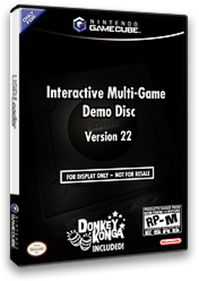 Interactive Multi-Game Demo Disc Version 22 - Box - 3D Image
