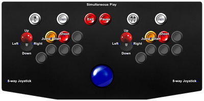 Quartet - Arcade - Controls Information Image