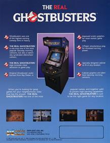 The Real GhostBusters - Advertisement Flyer - Back