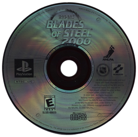 NHL Blades of Steel 2000 - Disc Image
