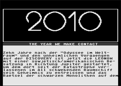2010: The Year We Make Contact - Screenshot - Game Title Image