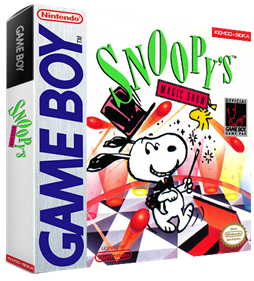 Snoopy's Magic Show - Box - 3D Image