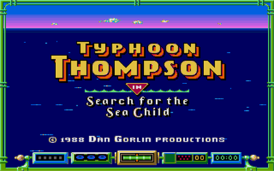 Typhoon Thompson in Search for the Sea Child - Screenshot - Game Title Image