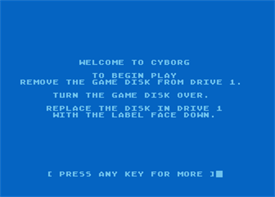 Cyborg - Screenshot - Game Title Image