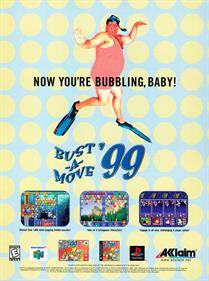 Bust-A-Move '99 - Advertisement Flyer - Front Image