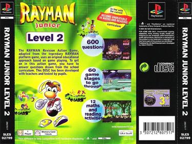 Rayman Junior: Level 2 - Box - Back Image