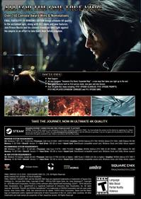 Final Fantasy XV: Windows Edition - Fanart - Box - Front Image