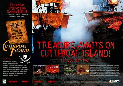 Cutthroat Island - Advertisement Flyer - Front Image