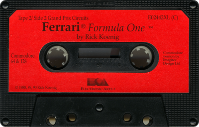 Ferrari Formula One - Cart - Back Image