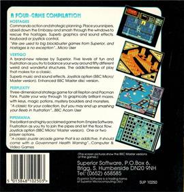 Vertigo - Box - Back Image