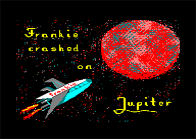 Frankie Crashed on Jupiter - Screenshot - Game Title Image