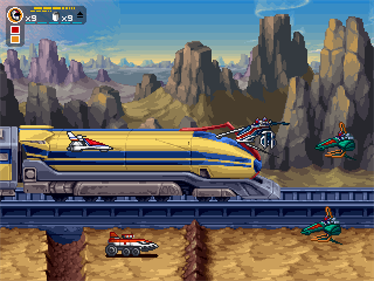 Saber Rider and the Star Sheriffs - Screenshot - Gameplay Image