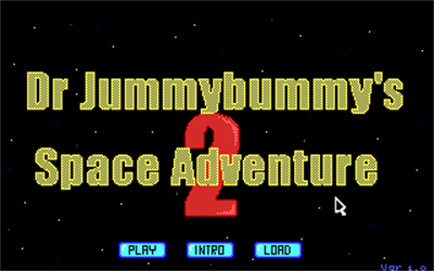 Dr. Jummybummy's Space Adventure 2 - Screenshot - Game Title Image