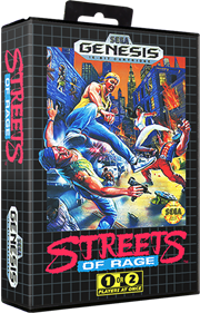 Streets of Rage - Box - 3D Image