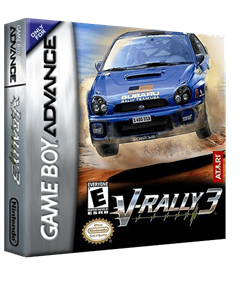 V-Rally 3 - Box - 3D Image
