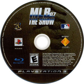 MLB 07: The Show - Disc Image