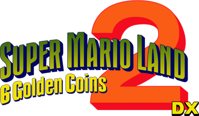 Super Mario Land 2: 6 Golden Coins DX - Clear Logo Image