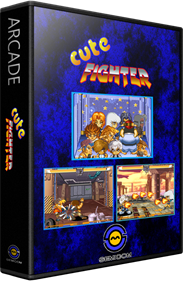 Cute Fighter - Box - 3D Image