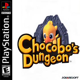 Chocobo no Fushigi na Dungeon - Fanart - Box - Front Image