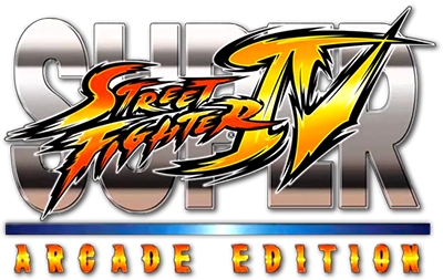 Super Street Fighter IV: Arcade Edition - Clear Logo Image