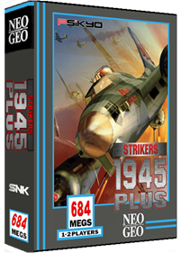 Strikers 1945 Plus - Box - 3D Image