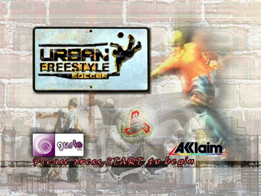 Freestyle Street Soccer - Screenshot - Game Title Image