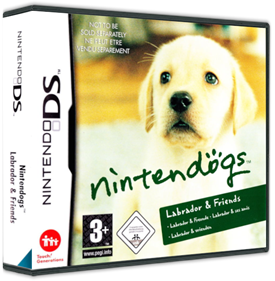Nintendogs: Lab & Friends - Box - 3D Image