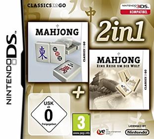 2 in 1: Mahjong + Mahjong Around the World - Box - Front Image