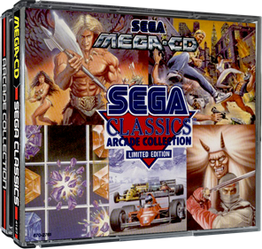 Sega Classics Arcade Collection (5-in-1) - Box - 3D Image