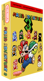 Mario Adventure 3 - Box - 3D Image