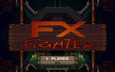 FX Fighter - Screenshot - Game Title Image