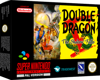 Double Dragon V: The Shadow Falls - Box - 3D Image