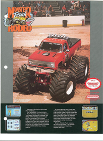Monster Truck Rally - Advertisement Flyer - Front Image