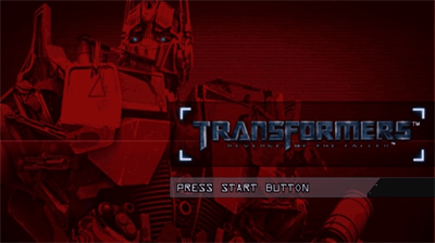 Transformers: Revenge of the Fallen - Screenshot - Game Title Image