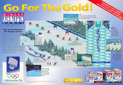 Winter Olympic Games: Lillehammer '94 - Advertisement Flyer - Front Image