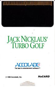 Jack Nicklaus: Turbo Golf - Cart - Front Image