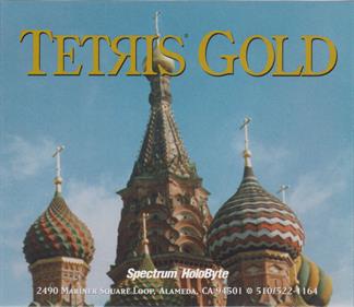 Tetris Gold - Box - Back Image
