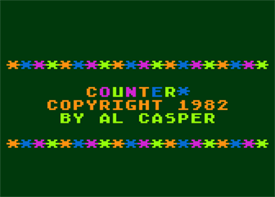 Counter - Screenshot - Game Title Image