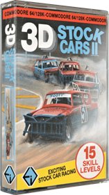 3D Stock Cars II - Box - 3D Image